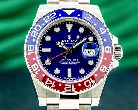 ' rolex gmt master ii blue